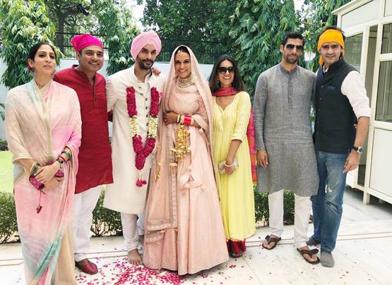 शादी के बाद USA निकला ये जोड़ा, जानें कब होगा रिसेप्शन?