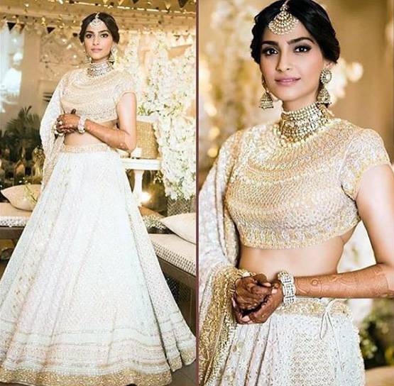 18 महीने में तैयार हुआ सोनम का लहंगा, हुई ये खास कारीगरी