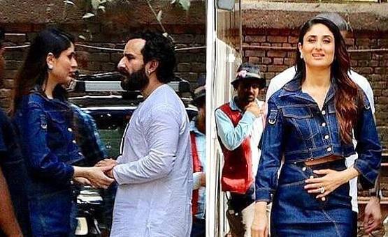 सेट पर करीना से सैफ की मुलाकात, ऑफस्क्रीन केमिस्ट्री viral
