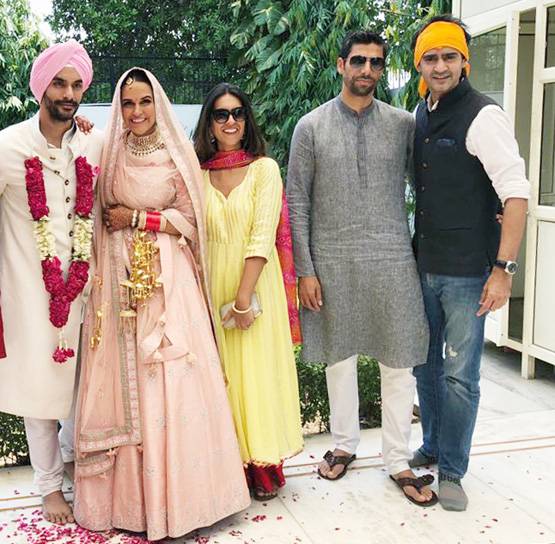 शादी के बाद USA निकला ये जोड़ा, जानें कब होगा रिसेप्शन?