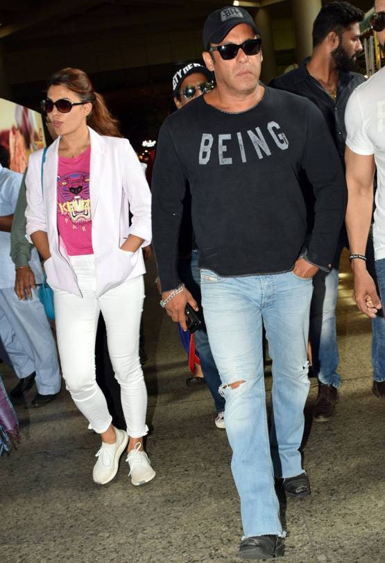 जैकलीन संग रेस 3 की शूटिंग कर जोधपुर से लौटे सलमान, PHOTOS