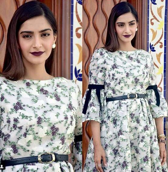 हाथ में मंगलसूत्र पहनने पर सोनम ट्रोल, बताया सभ्यता का अपमान