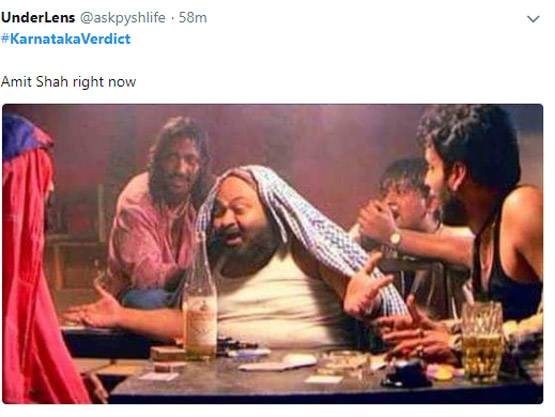 फनी फोटोः ट्विटर पर ऐसे लिए जा रहे हैं चुनाव नतीजों के चटखारे