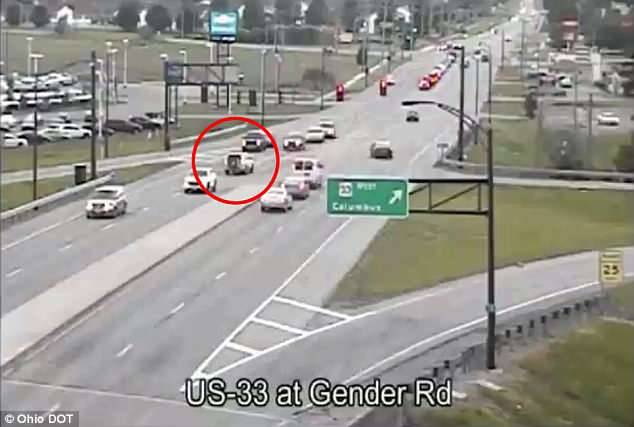 बिजी हाईवे पर कई KM तक रिवर्स में कार चलाता रहा ये ड्राइवर, देखें...