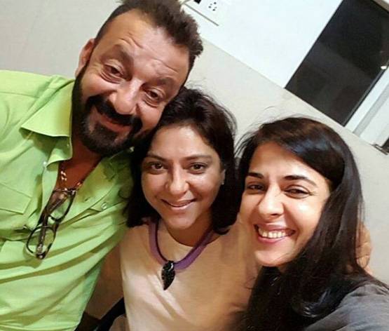 नशे में संजय दत्त ने बहन को मारा था धक्का, टूट गया था नम्रता का पैर