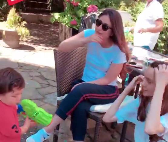 लंदन में किसके साथ हॉलि‍डे मना रहीं करीना, तैमूर को मिला नया फ्रेंड