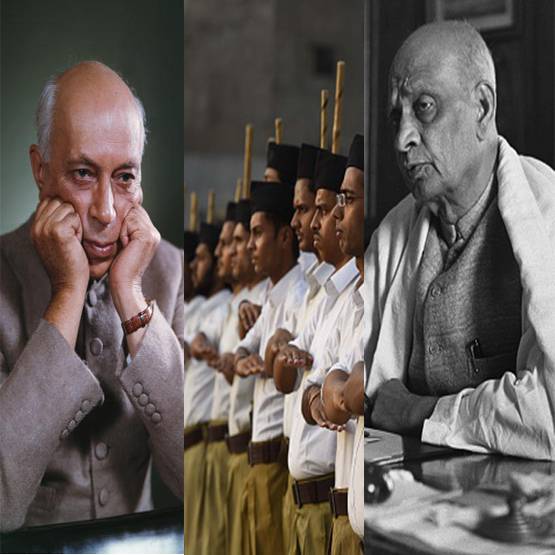 RSS पर बैन चाहते थे नेहरू, पटेल ने दिया था सबूत न होने का हवाला