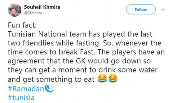 WC: साथियों को करना था इफ्तार, मैदान में गोलकीपर ने अपनाई ये ट्रिक