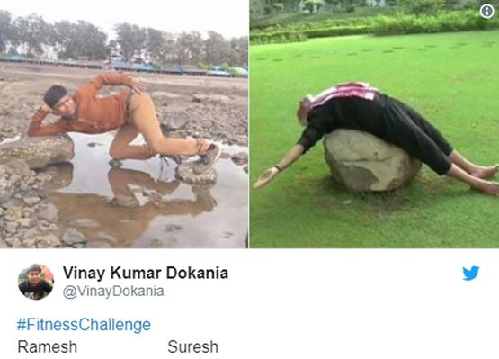 PM मोदी के फ‍िटनेस वीडियो के बने MEMES, लोगों ने ऐसे किया ट्रोल