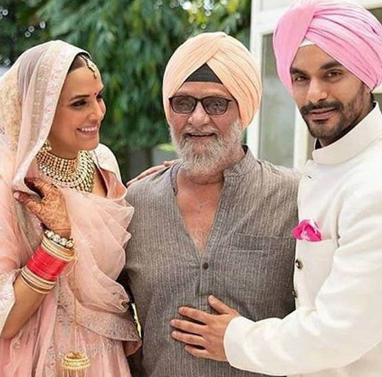 जब शादी के द‍िन रो पड़ी थीं नेहा धूप‍िया, 48 घंटे में हुई पूरी तैयारी