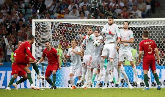 FIFA WC: 100 किमी की रफ्तार से रोनाल्डो ने लगाई थी फ्री किक