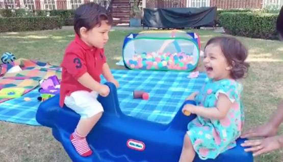 लंदन में किसके साथ हॉलि‍डे मना रहीं करीना, तैमूर को मिला नया फ्रेंड