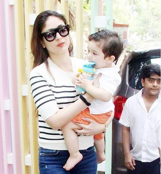 लंदन में करीना-सैफ के साथ तैमूर की मस्ती, तस्वीरें वायरल