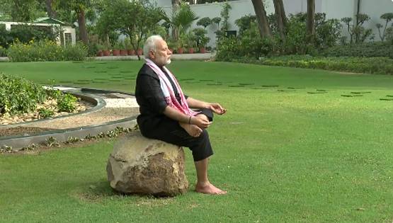 PM मोदी ने पूरा किया फिटनेस चैलेंज, ऐसी होती है उनकी दिनचर्या