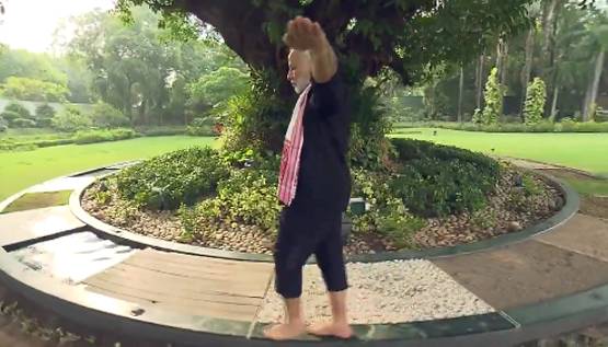 PM मोदी ने पूरा किया फिटनेस चैलेंज, ऐसी होती है उनकी दिनचर्या