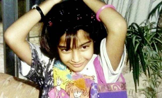 बचपन में कुछ ऐसी थीं सोनम कपूर, देखें Unseen Photos