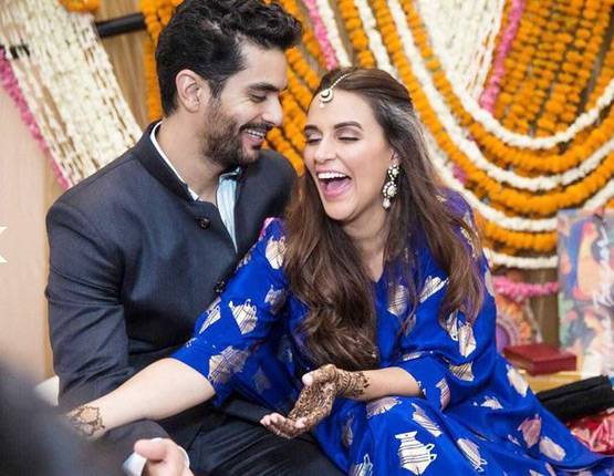 जब शादी के द‍िन रो पड़ी थीं नेहा धूप‍िया, 48 घंटे में हुई पूरी तैयारी