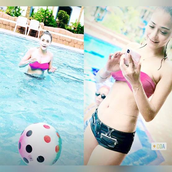 बाथटब वीड‍ियो के बाद सामने आईं सारा खान की बिकनी PHOTOS