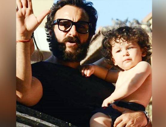 सैफ की दाढ़ी से दिक्कत, सैक्रेड गेम की वजह से करीना-तैमूर परेशान!