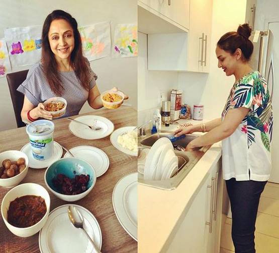 मां हेमा मालिनी और पति संग हॉलिडे पर ईशा देओल, देखें photos