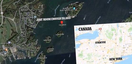 दुनिया का सबसे छोटा आइलैंड, 1 घर और 1 पेड़ जितनी जगह