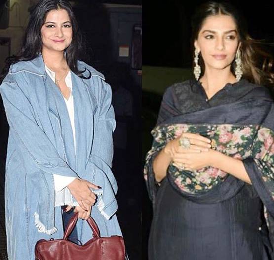 धड़क की स्क्रीन‍िंग पर पहुंचा कपूर परिवार, सोनम ने द‍िया First Review