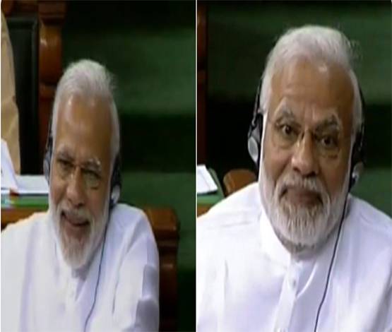 ...जब राहुल गांधी की फिसली जुबान, हंस पड़े PM मोदी