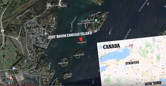 दुनिया का सबसे छोटा आइलैंड, 1 घर और 1 पेड़ जितनी जगह