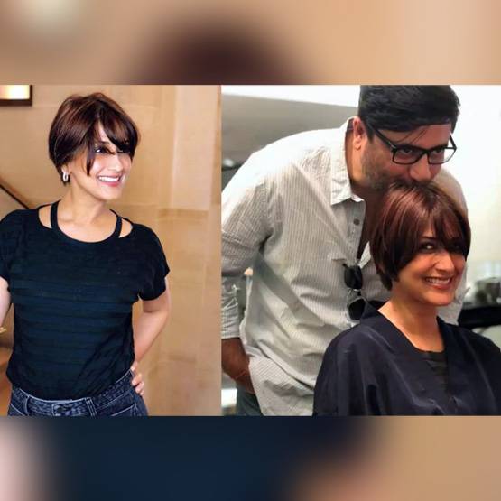 कैंसर से जंग के लिए ऐसे तैयारी कर रही हैं सोनाली बेंद्रे, बदला लुक