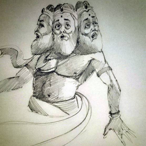 'एंग्री हनुमान' के बाद सोशल मीडिया में छाए 'दाढ़ी वाले राम'