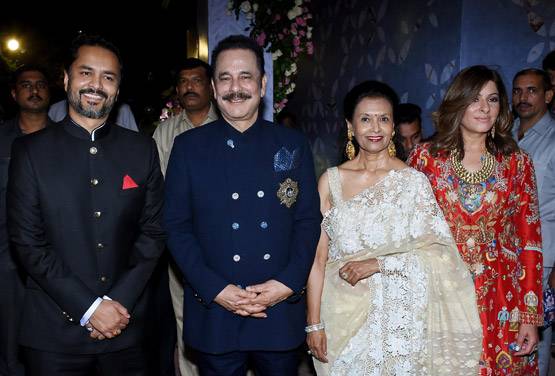 प्रफुल्ल पटेल की बेटी के र‍िसेप्शन में पहुंची ईशा अंबानी, सलमान-कटरीना