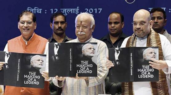 कश्मीर से GST, मोदी सरकार के इन फैसलों में दिखा RSS का दखल