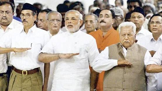 कश्मीर से GST, मोदी सरकार के इन फैसलों में दिखा RSS का दखल