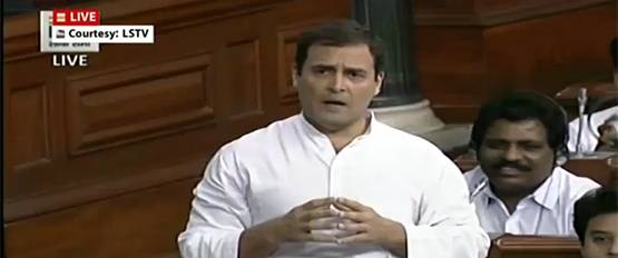 ...जब राहुल गांधी की फिसली जुबान, हंस पड़े PM मोदी