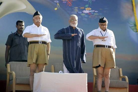 कश्मीर से GST, मोदी सरकार के इन फैसलों में दिखा RSS का दखल