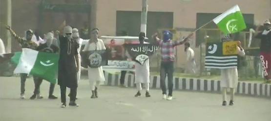 बकरीद पर कश्मीर में पत्‍थरबाजी-दिखाए ISIS के झंडे, 2 की हत्‍या