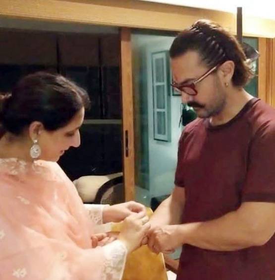 ये हैं आमिर खान की बहनें, राखी पर एक्टर ने शेयर की तस्वीरें