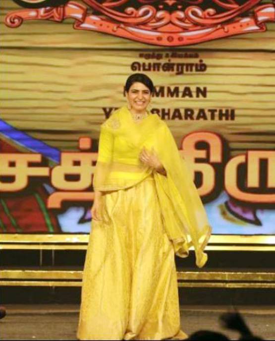 साउथ स्टार समांथा फिल्म के ऑडियो लॉन्च पर छाईं, PHOTOS