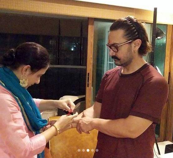 ये हैं आमिर खान की बहनें, राखी पर एक्टर ने शेयर की तस्वीरें