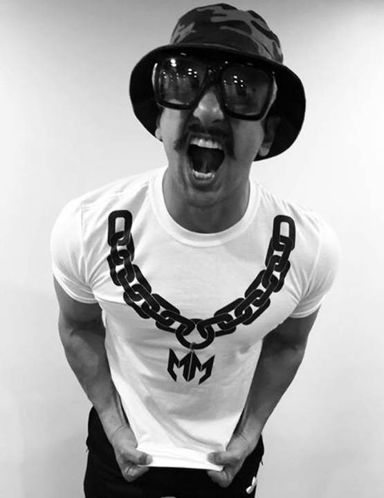 शूटिंग के दौरान प्रियंका की वर्कआउट फोटो पर रणवीर का फनी कमेंट