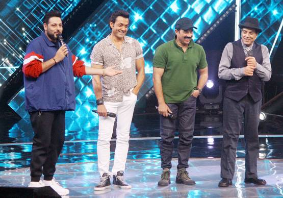 पापा संग दिल है हिंदुस्तानी के सेट पर पहुंचे सनी, जमकर किया डांस