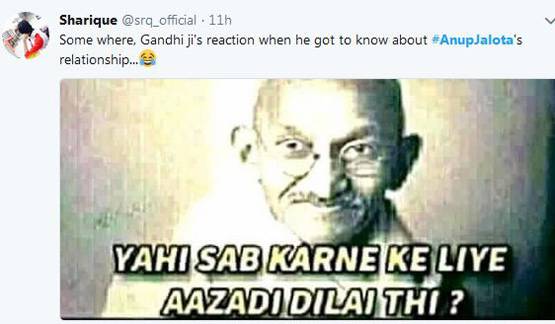 सलमान ने भी ली अनूप जलोटा पर चुटकी, Viral हो रहे मीम्स