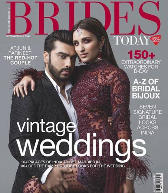 Brides Today के लिए परिणीति-अर्जुन का वेडिंग स्पेशल शूट