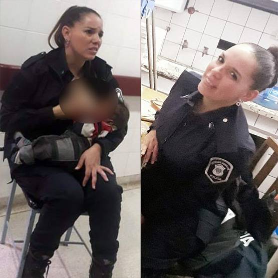 ड्यूटी पर पुलिसवाली ने दूसरे के बच्चे को पिलाया दूध, मिला प्रमोशन