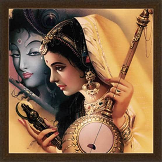 जन्माष्टमी: कृष्ण की मूर्ति में समा गई थीं मीरा, सब रह गए दंग