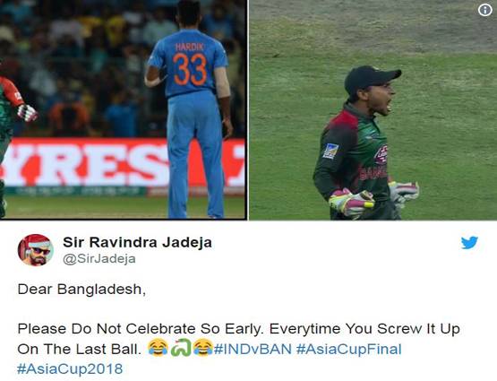 हार के बाद उड़ा बांग्लादेश का मजाक, लोगों ने किए ये कमेंट
