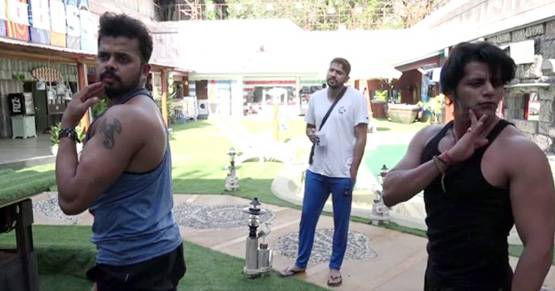 बिग बॉस में जिम ट्रेनर बने श्रीसंत, कंटेस्टेंट को दे रहे टिप्स