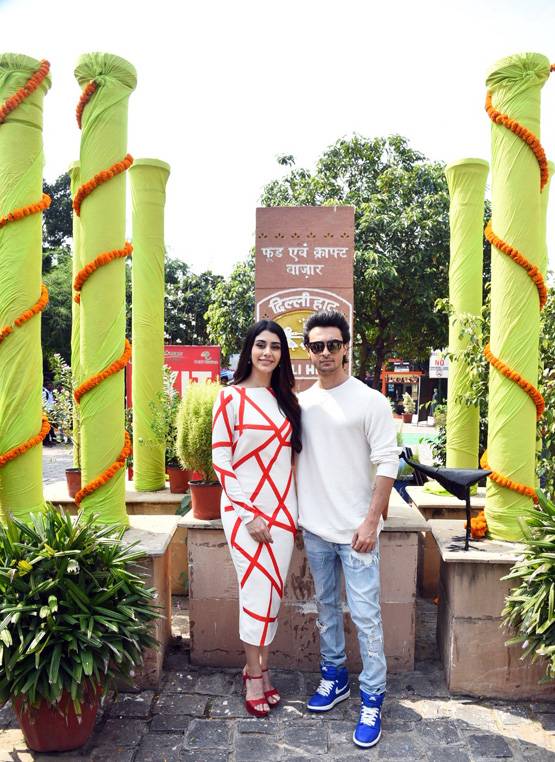 द‍िल्ली की मशहूर बाजार में वरीना संग रोमांस करते नजर आए आयुष