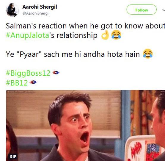 सलमान ने भी ली अनूप जलोटा पर चुटकी, Viral हो रहे मीम्स