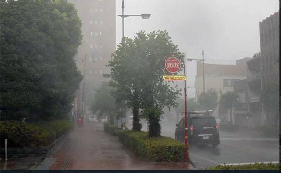 जापान में जेबी तूफान का कहर: उड़ीं कारें, गिरे मकान, फ्लाइट्स बंद